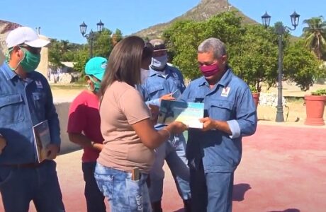 Merecido reconocimiento a linieros de San Antonio del Sur