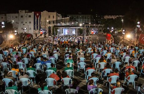 Gala por el cuarto aniversario de la desaparición física del Comandante en Jefe Fidel Castro Ruz. Foto: Abel Padrón Padilla/Cubadebate