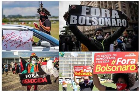 Vuelven a las calles en Brasil por destitución de Bolsonaro