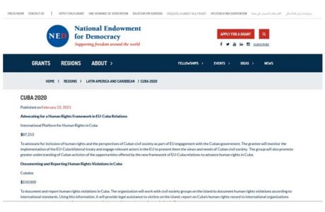 Dinero desde EE.UU. para la guerra no convencional contra Cuba