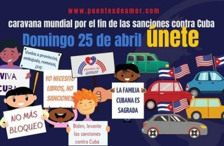 Jornada dominical de II Caravana Mundial contra el Bloqueo