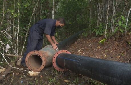 Ejecutan importante obra hidráulica en montañoso municipio de Yateras