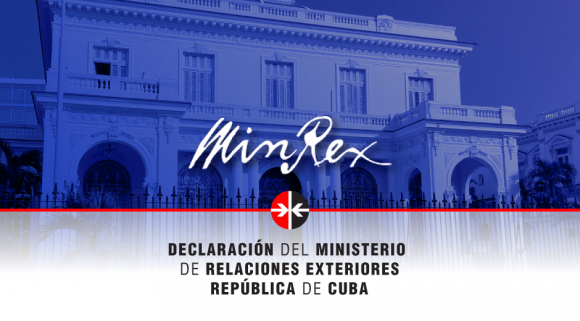 Declaración del MINREX:Llamamos a preservar la paz y la seguridad internacionales