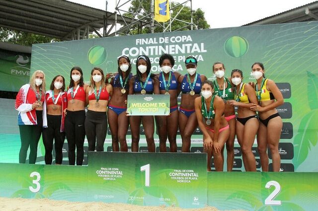 Clasifica Cuba para Tokio con oro de duplas (f) de voleibol de playa