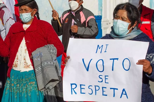 Nuevos desmentidos a alegatos derechistas de fraude en Perú