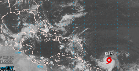 Se forma la tormenta tropical Elsa