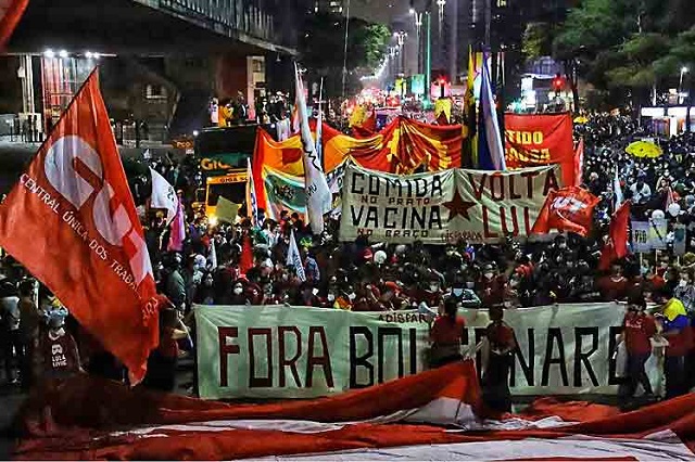 Centrales sindicales en Brasil llaman a la unión contra Bolsonaro