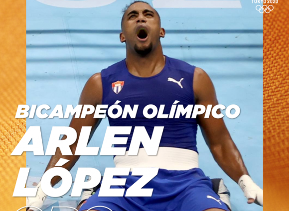 Puños de oro para Cuba: Arlen López es nuevamente campeón olímpico