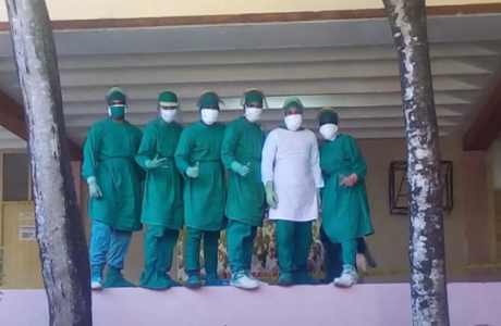 Estudiantes de Medicina guantanameros también en la primera fila contra la Covid-19