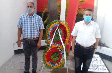 Pueblo guantanamero rinde tributo a los mártires del 4 de agosto