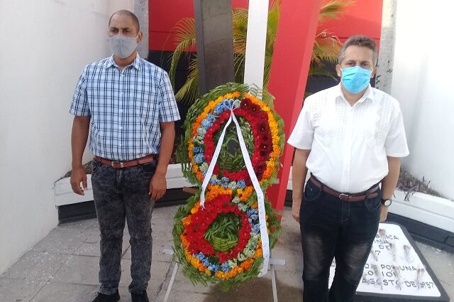Pueblo guantanamero rinde tributo a los mártires del 4 de agosto