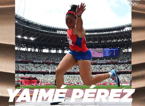 Yaimé Pérez gana bronce en jornada de seis medallas para Cuba