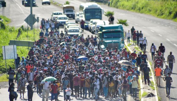 Migrantes continúan en Ciudad de México y pretenden llegar a EEUU
