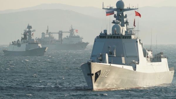 China y Rusia realizan su primer patrullaje marítimo conjunto
