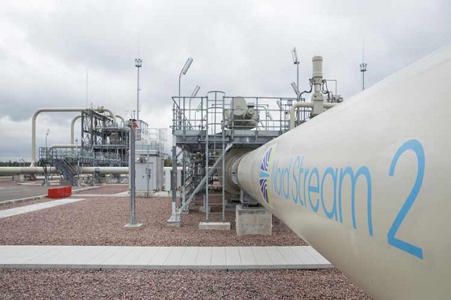 Empresa rusa llena con gas primera línea del Nord Stream 2