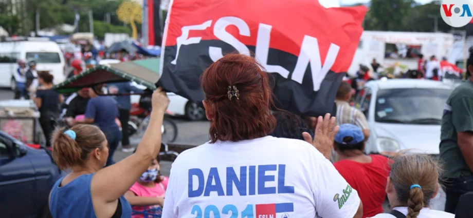 Frente Sandinista lidera elecciones en Nicaragua