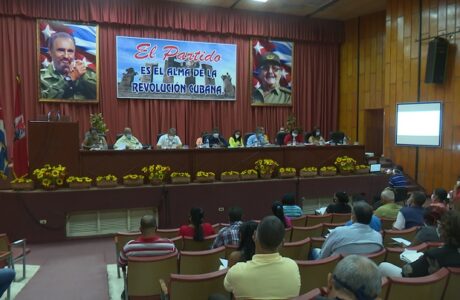 Los participantes en el Pleno Provincial del Partido en Guantánamo debatieron sobre temas estratégicos del desarrollo económico y social en la provincia