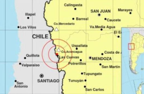 Sismo de magnitud 5,8 sacude provincia argentina de Mendoza