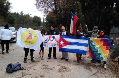 Avanza hacia Roma caminata contra el bloqueo de EEUU a Cuba