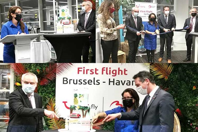 Aerolínea belga TUI Fly inaugura vuelo Bruselas-La Habana