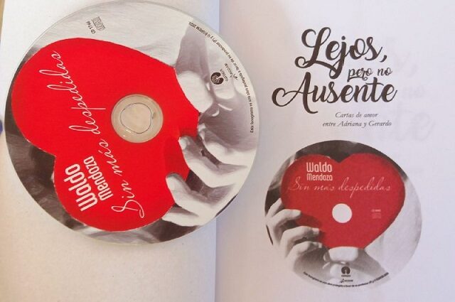 Presentan libro-disco basado en cartas de amor entre Adriana y Gerardo