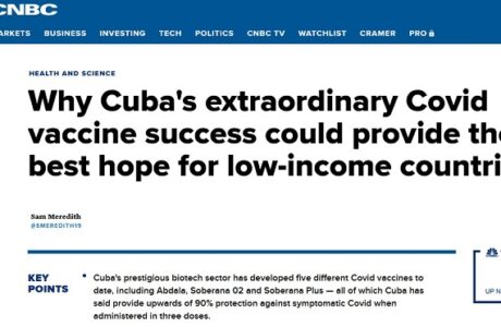 Medio estadounidense resalta éxito de vacunas antiCovid-19 de Cuba