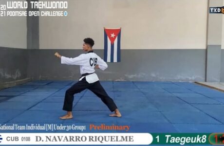 Poomseísta cubano expondrá maestría en gala de taekwondo