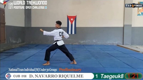 Poomseísta cubano expondrá maestría en gala de taekwondo