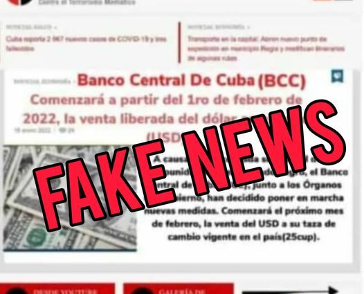 Cubadebate y Cadeca desmienten noticia falsa sobre la venta de divisas
