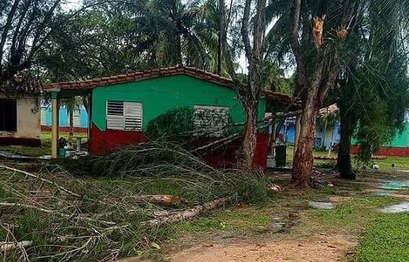 Fuertes lluvias afectan el Occidente de Cuba