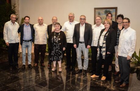 Agradece Díaz-Canel apoyo permanente del Partido de la Izquierda Europea (
