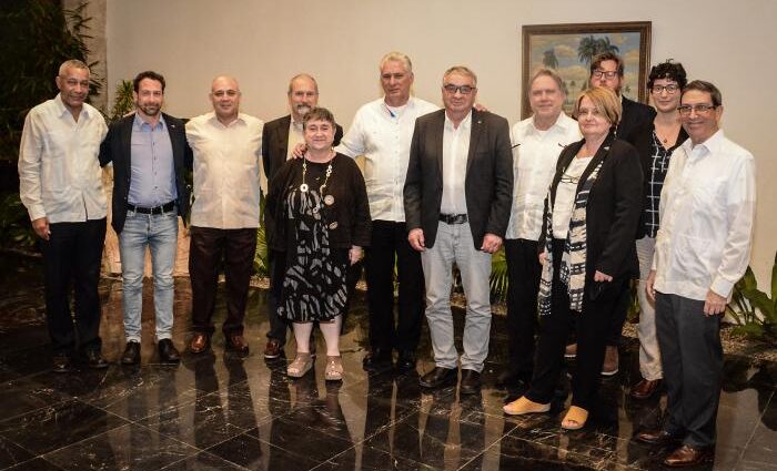 Agradece Díaz-Canel apoyo permanente del Partido de la Izquierda Europea (