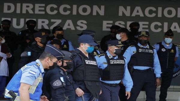 Honduras: Jueces del pleno del Tribunal Supremo firman extradición de expresidente Juan Orlando Hernández