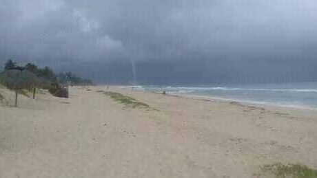 Tromba marina afecta zona este de La Habana