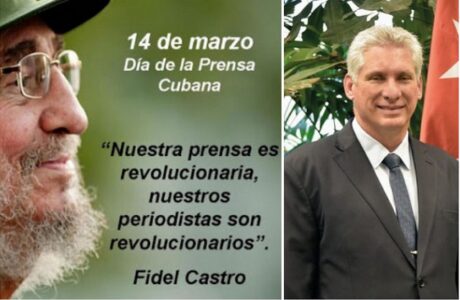 Díaz-Canel exalta periodismo de Cuba comprometido con la justicia