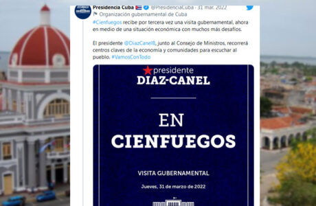 Díaz-Canel comienza visita gubernamental a Cienfuegos