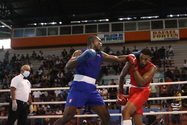 Buen debut del campeón en final de Serie Nacional de Boxeo