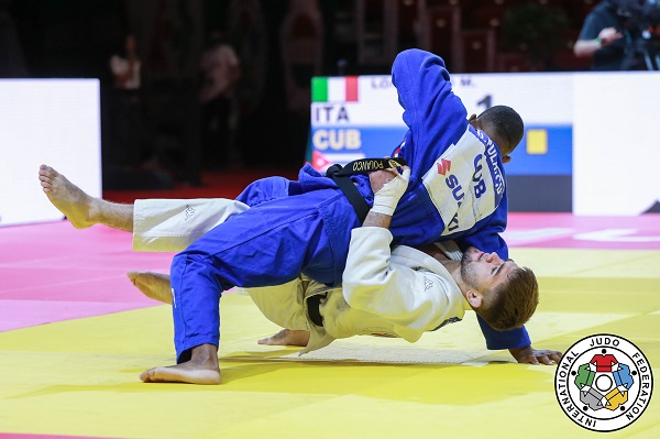 Judocas cubanos eliminados en Antalya
