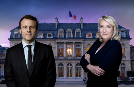 Macron y Le Pen en recta final de presidenciales en Francia