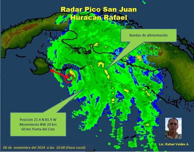 Decretan fase de alarma ciclónica para las provincias desde Villa Clara hasta Pinar del Río, y el municipio especial Isla de la Juventud