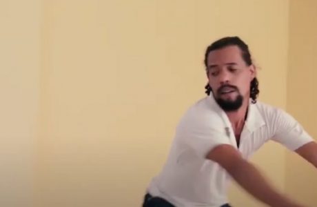 elipe Adriano Catalá, bailarín de la compañía guantanamera Danza Fragmentada