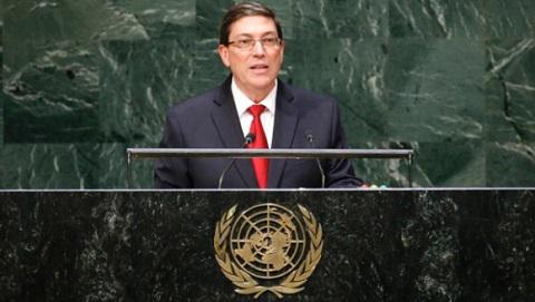 Cuba denuncia en ONU vigencia del bloqueo estadounidense